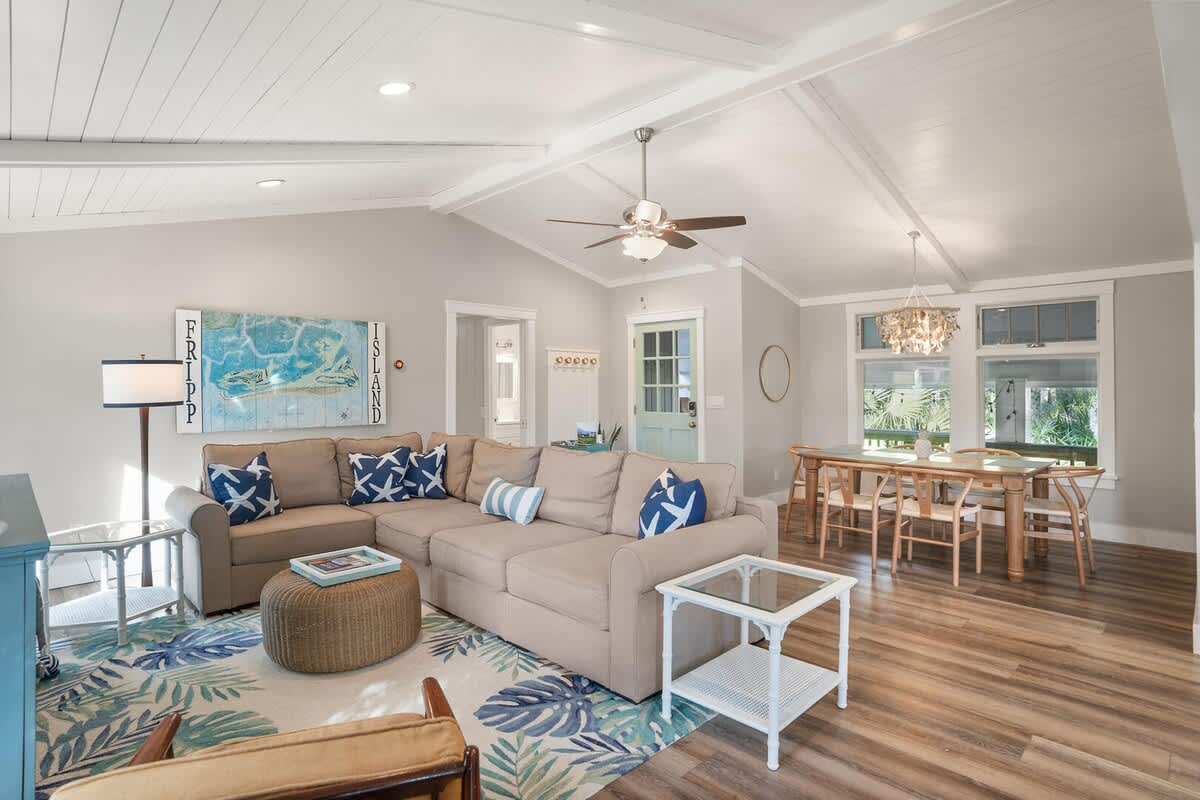 Living Room and Dining Room