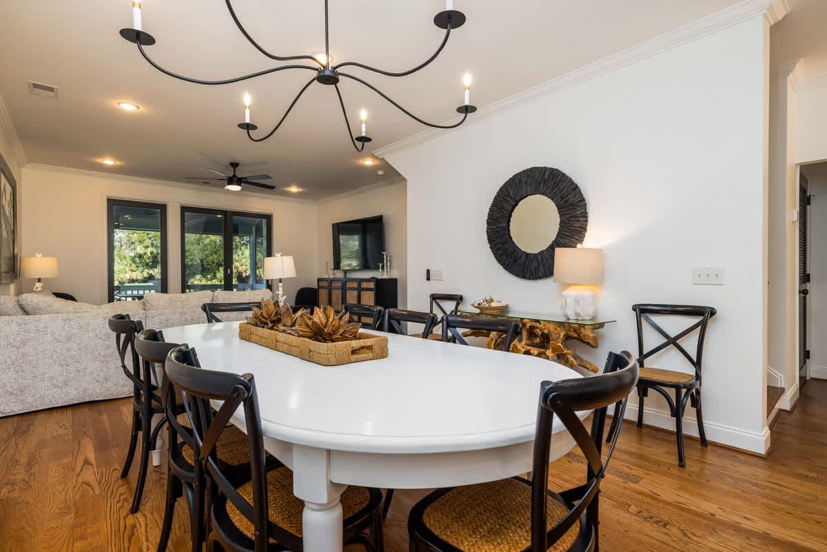 Dining Area with Bar Seating