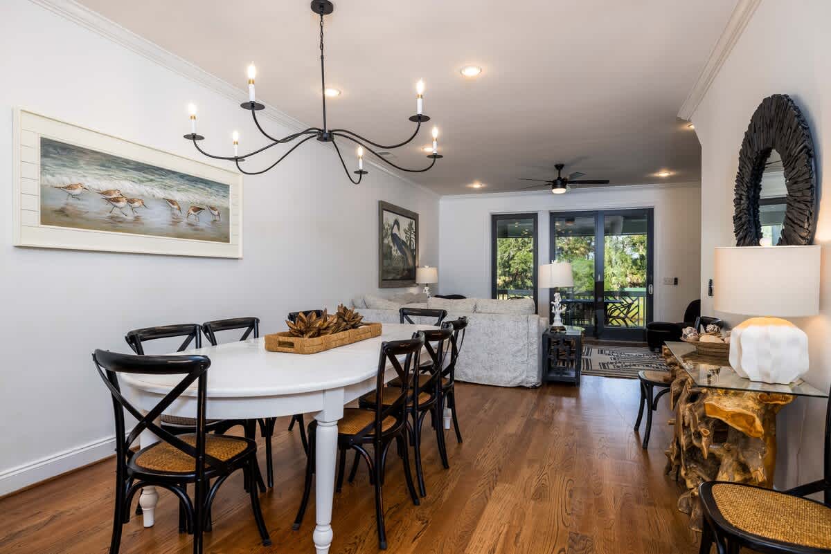 Dining Area with Bar Seating