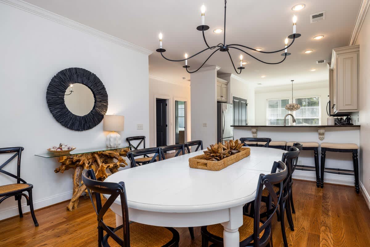 Dining Area with Bar Seating