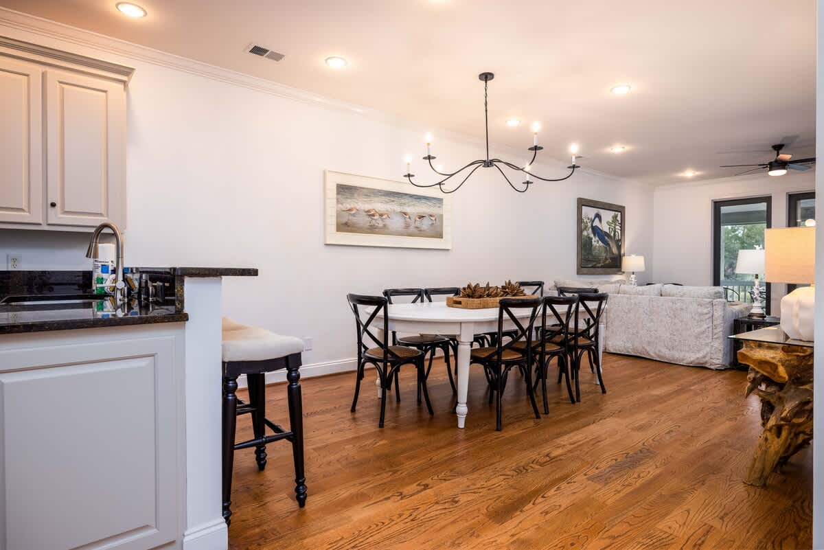 Dining Area with Bar Seating