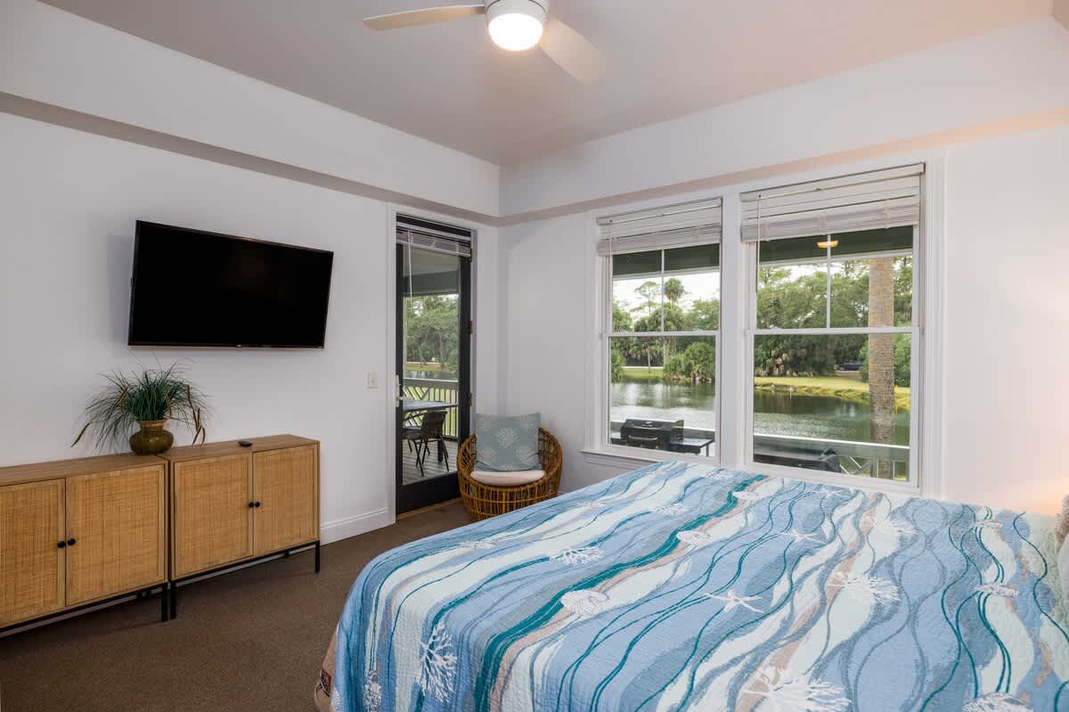 Downstairs King Primary Bedroom 