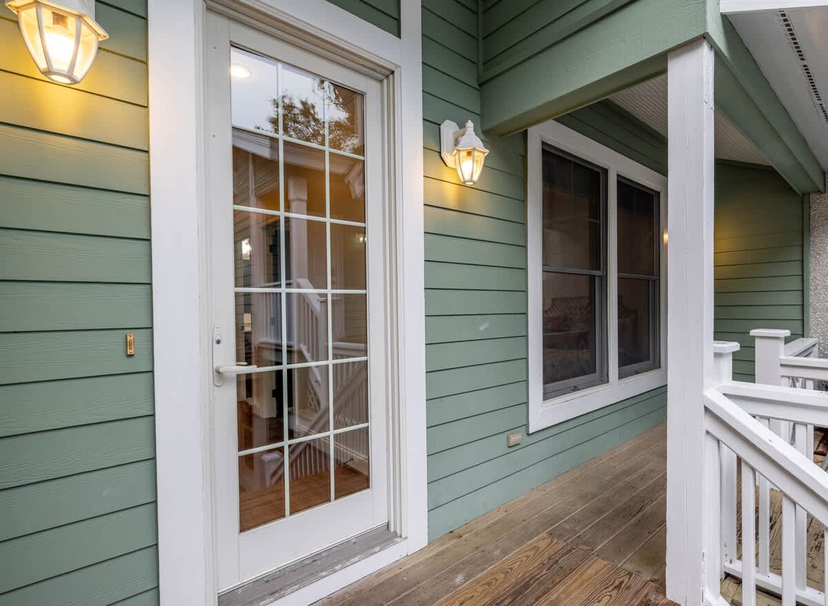 Entrance to Main Home