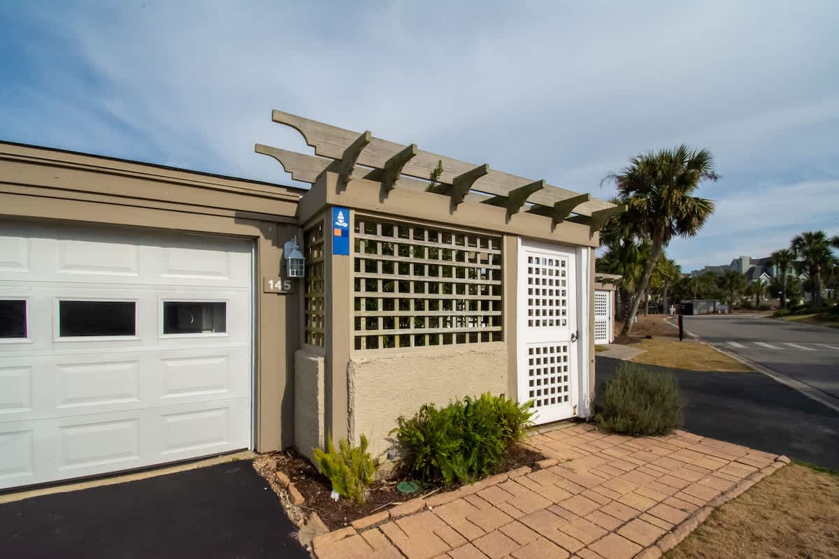 Entrance to Pergola