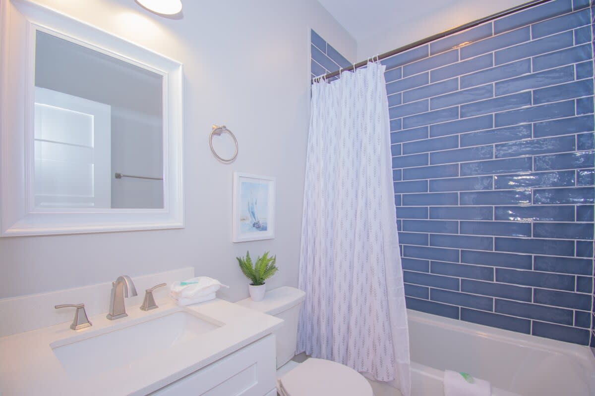 En-Suite with Shower Tub Combo