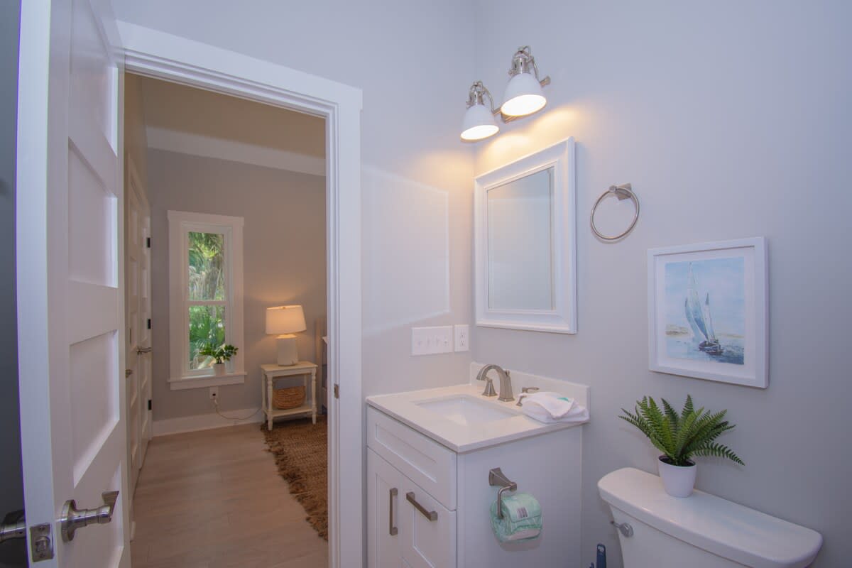 En-Suite with Shower Tub Combo