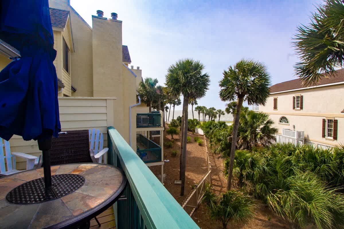 Back deck with gorgeous views