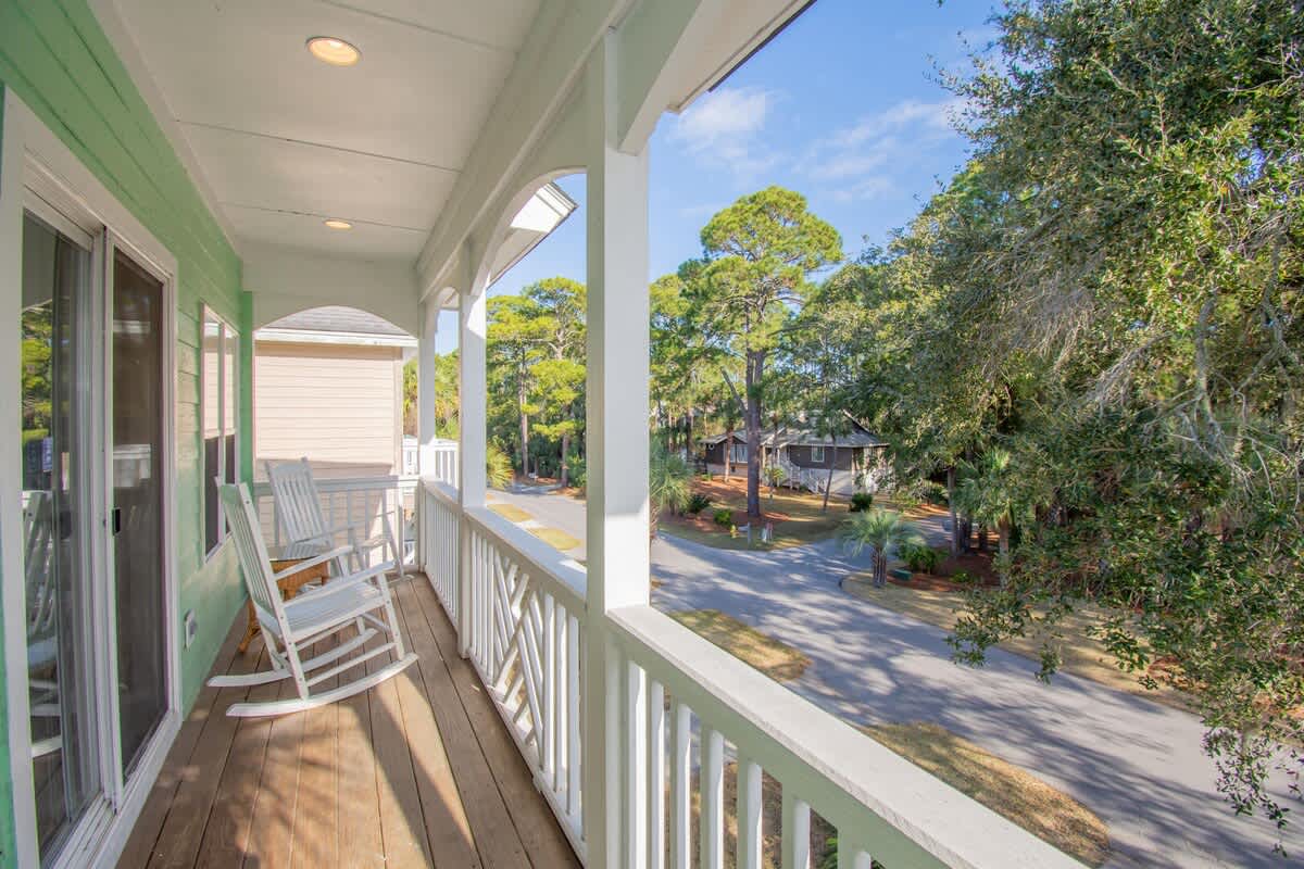 Guest Bedroom on Main Floor Front Porch