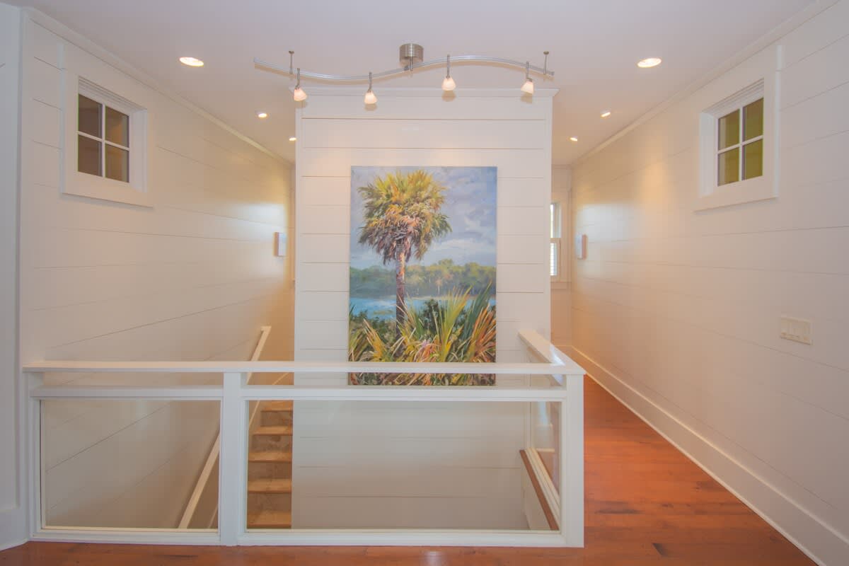 Stairs from 3rd Level to 2nd and 1st Level