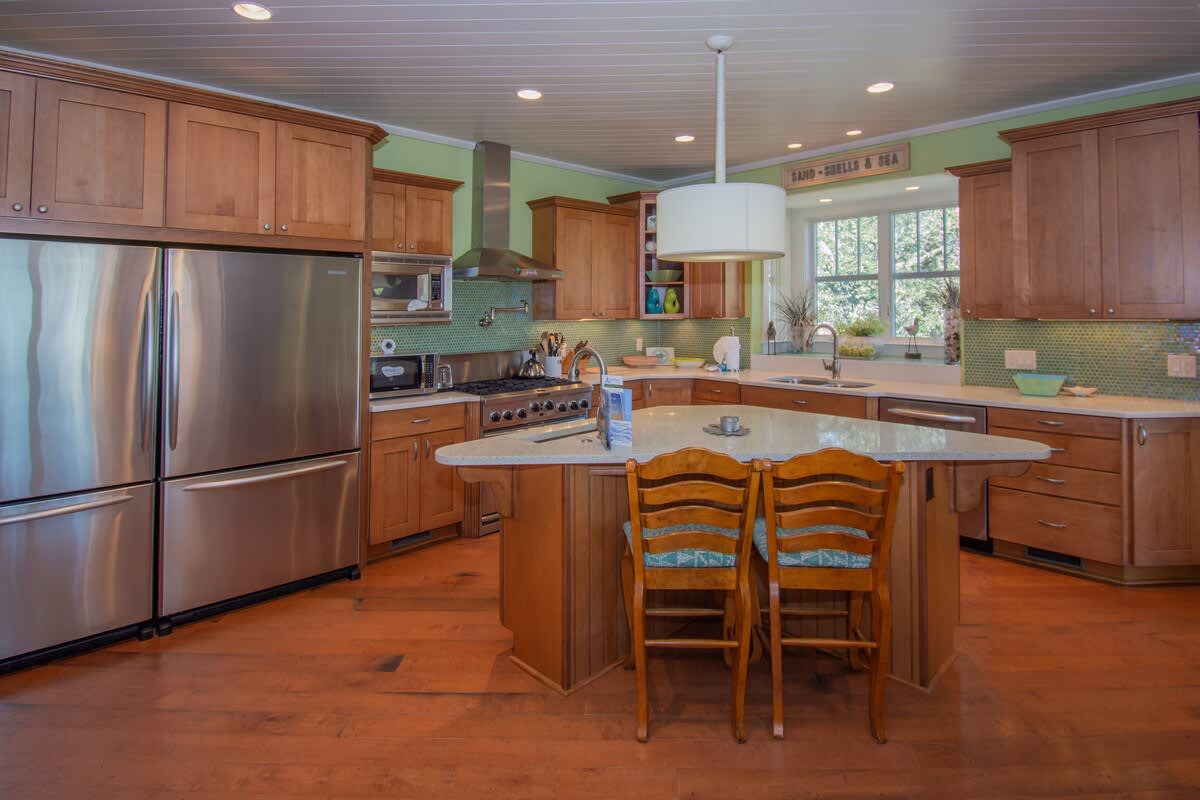 Chef's Kitchen with two refrigerators