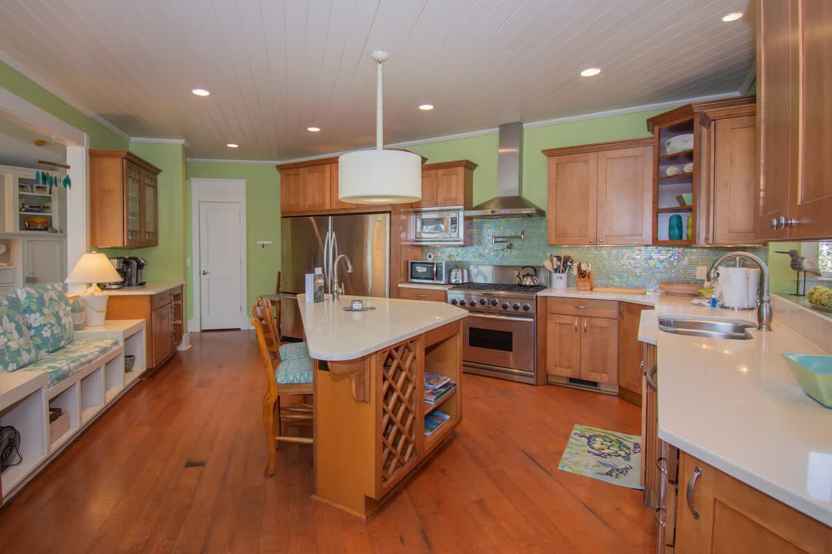 Chef's Kitchen with two refrigerators