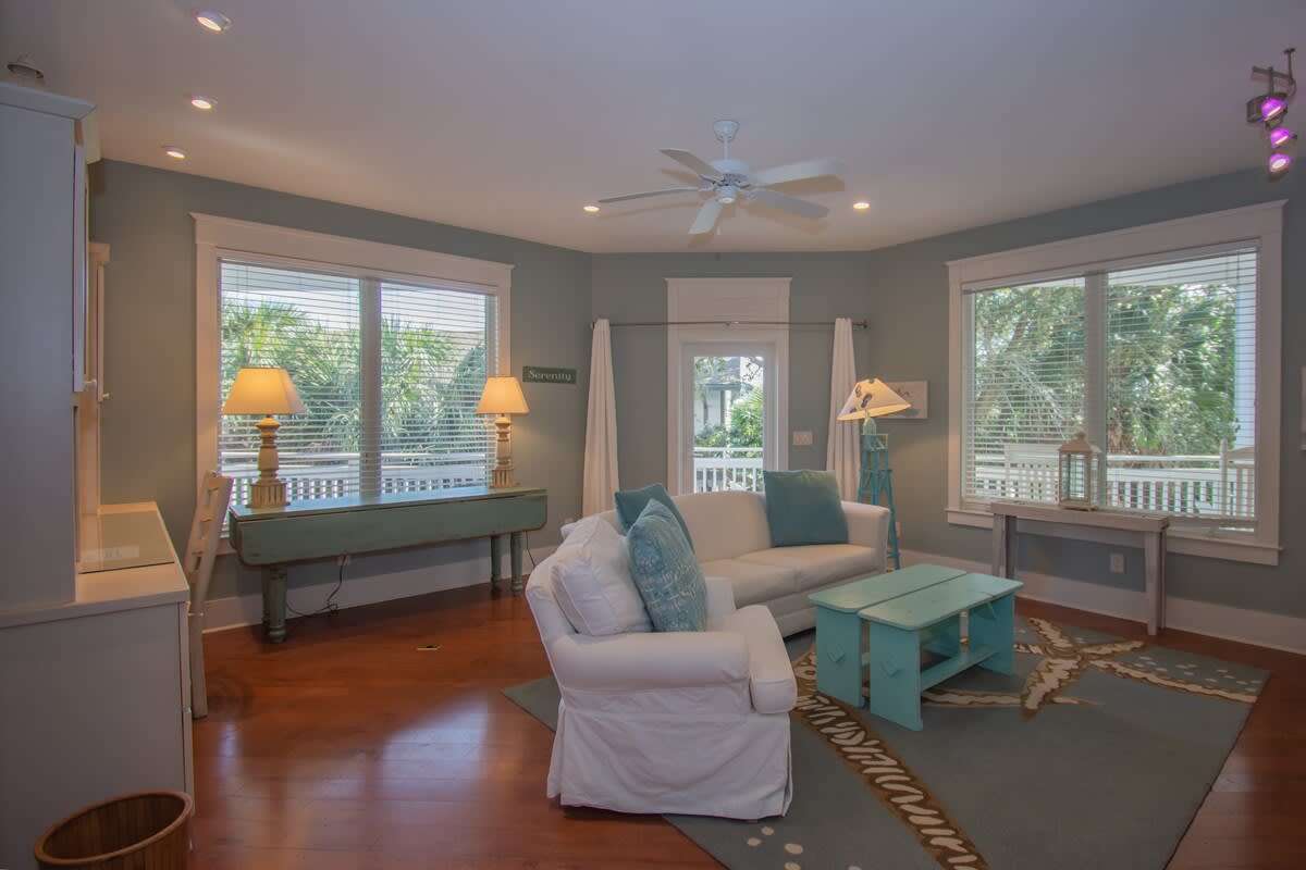 2nd Level Office with a Queen Sleeper Sofa