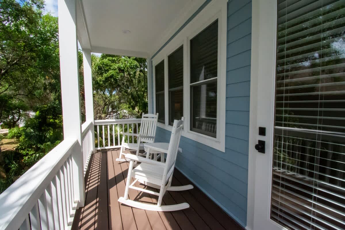 Incredible porch views on multiple levels and areas