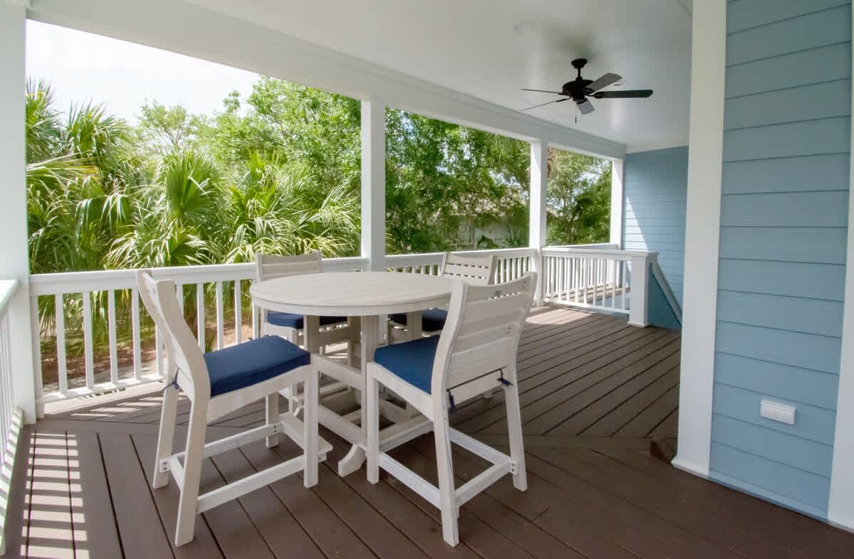 Incredible porch views on multiple levels and areas