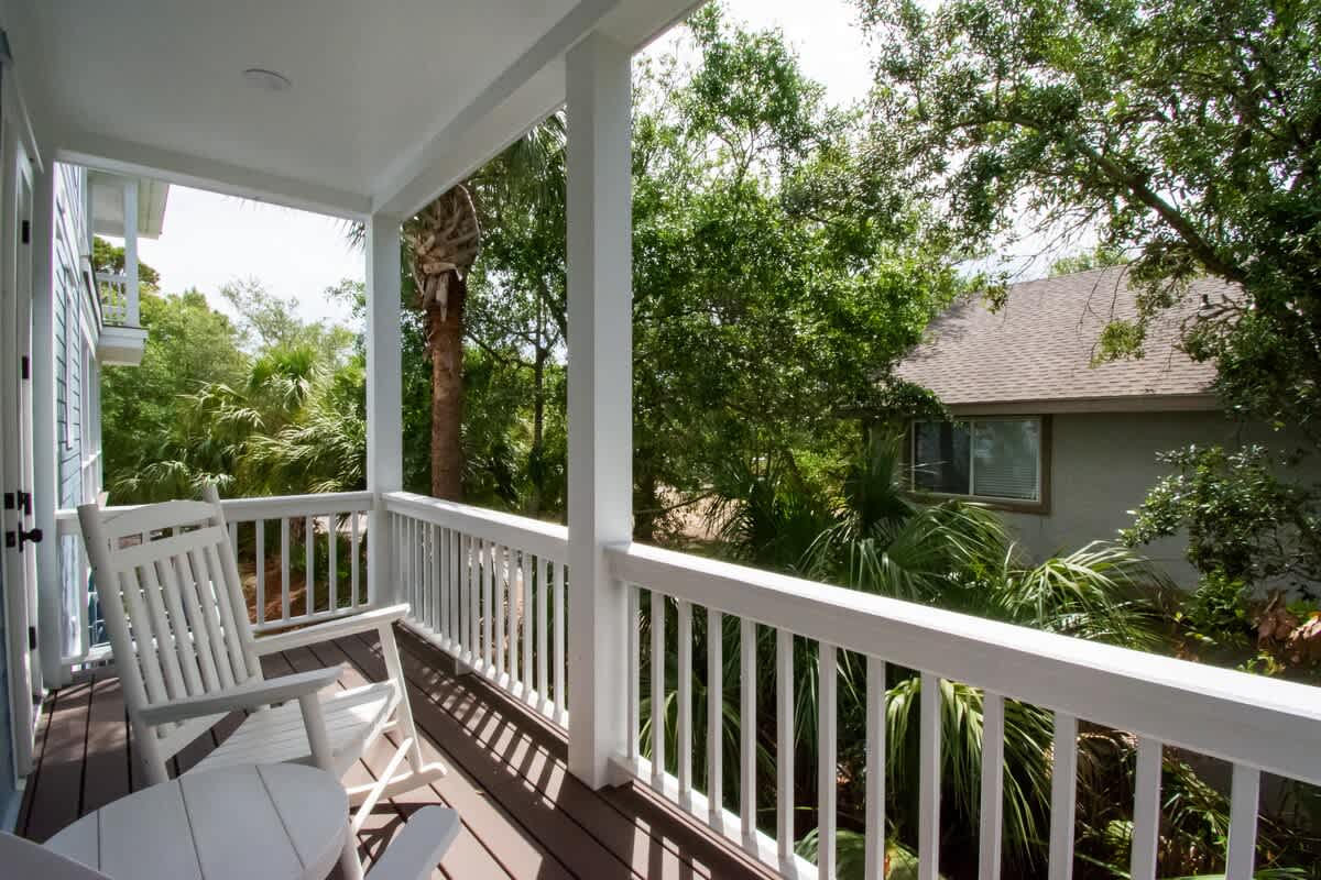 Incredible porch views on multiple levels and areas