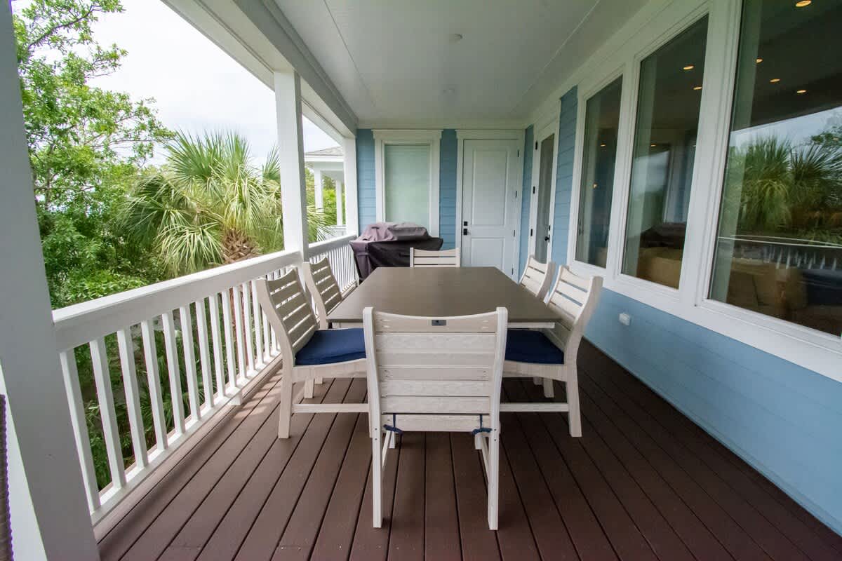 Incredible porch views on multiple levels and areas