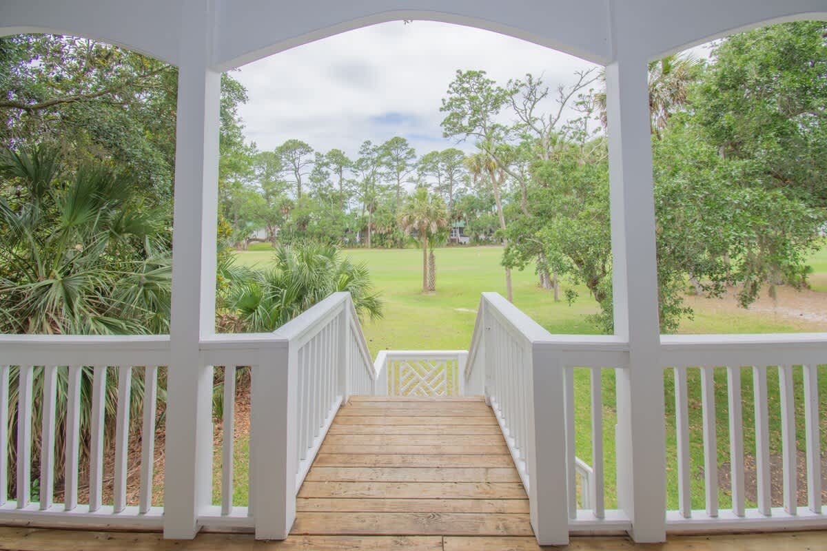 Back Porch with Swing