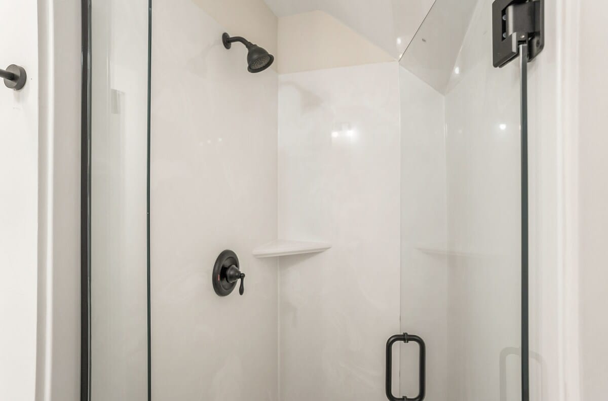 Bedroom 2: One King + One Twin, with En-Suite Bath Featuring a Walk-In Shower