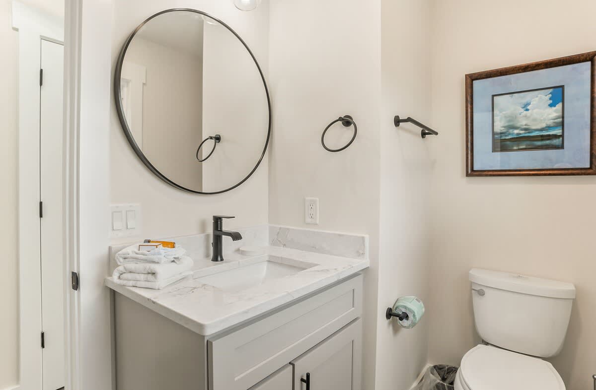 Hall Bath (tub/shower combo)
