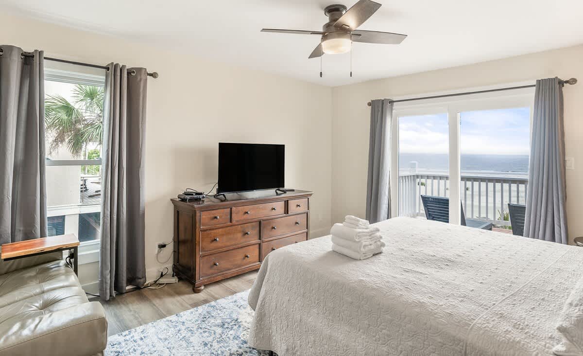 Primary Suite with En-Suite Bath Featuring a Walk-In Shower