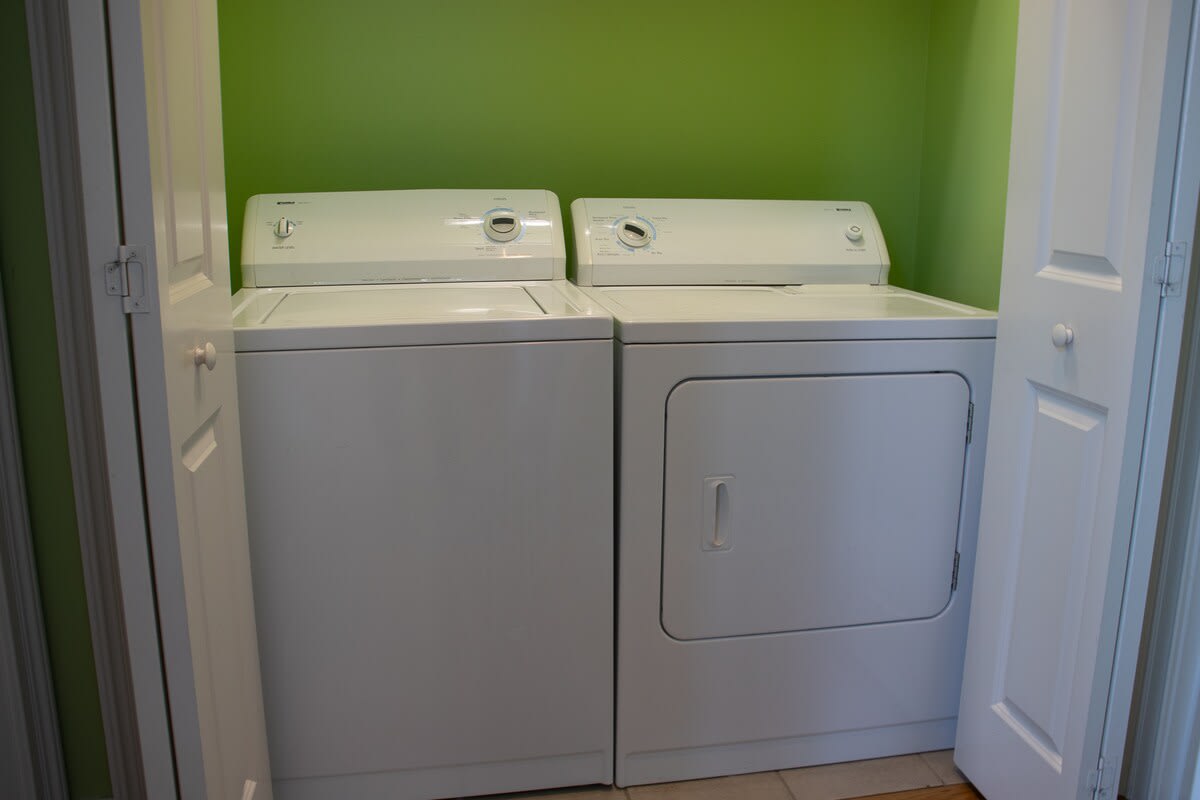 Laundry Area Next to 1st Level Guest Bedroom 