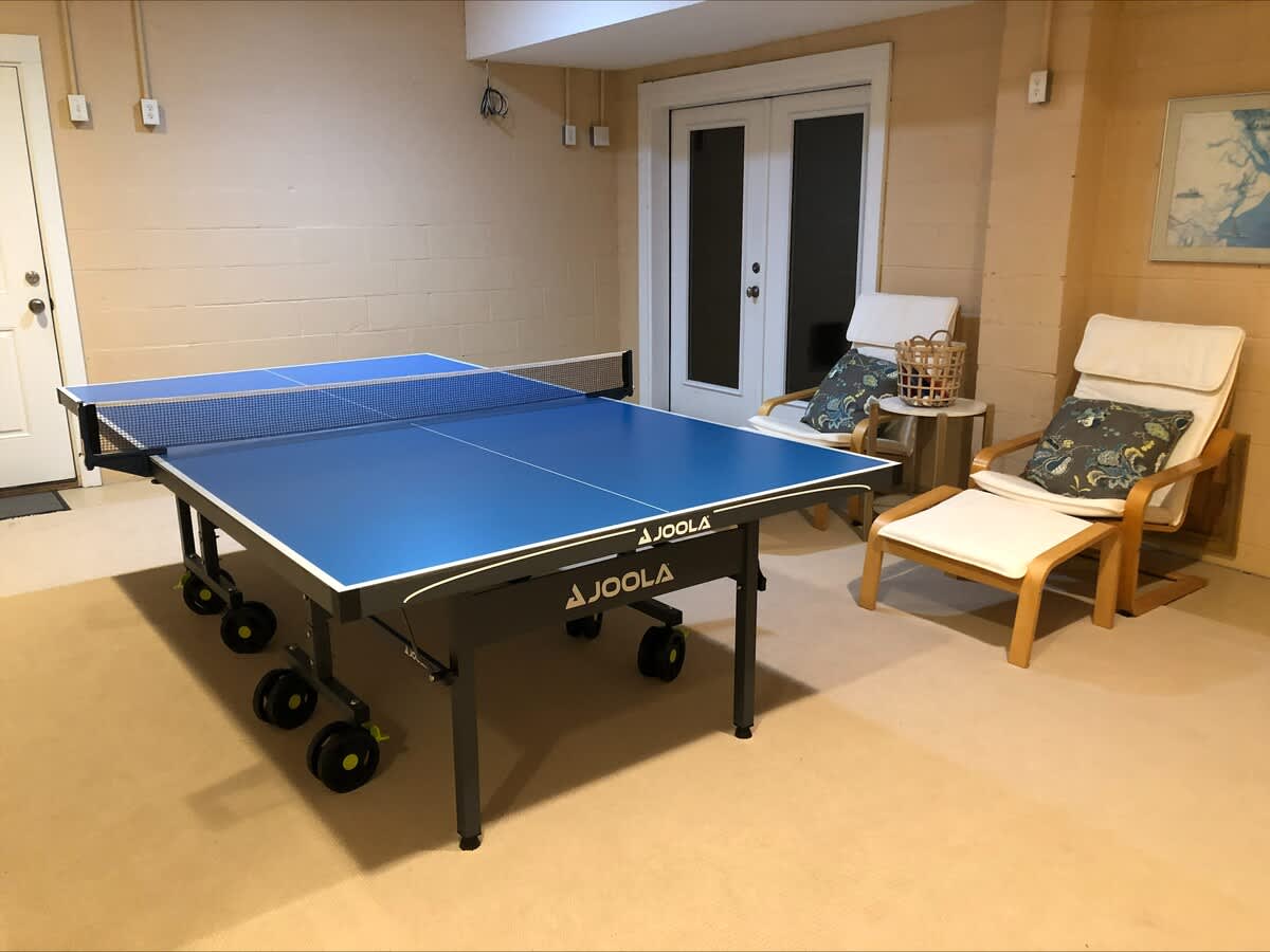 Ping Pong Table in Ground Level Game Room