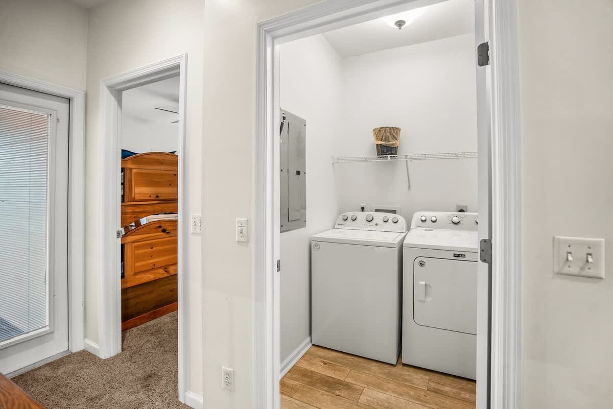 Full Size Side - by - Side Washer and Dryer 