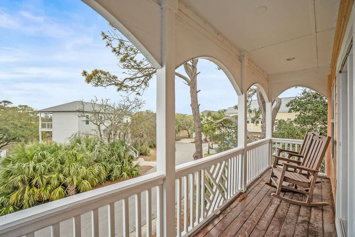 Deck off Upstairs Guest Bedroom 