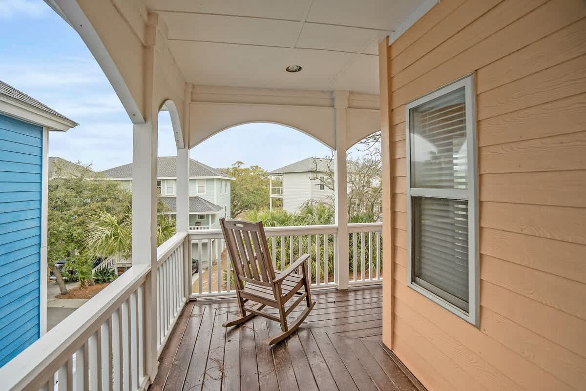Deck off Upstairs Guest Bedroom 