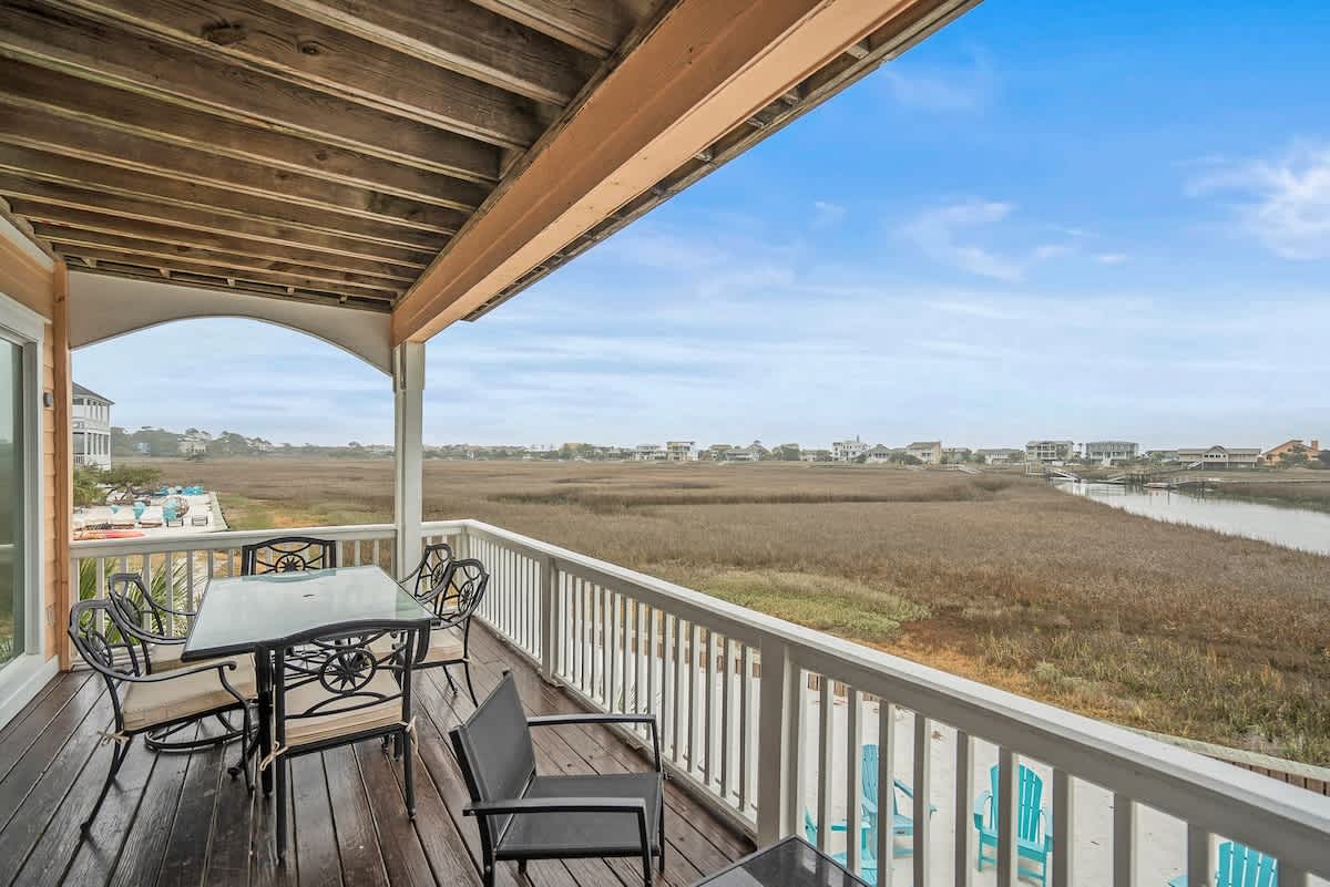Back Deck off Living Room 