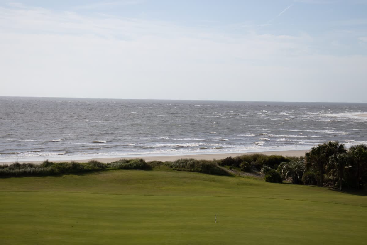 Ocean views from rooftop deck