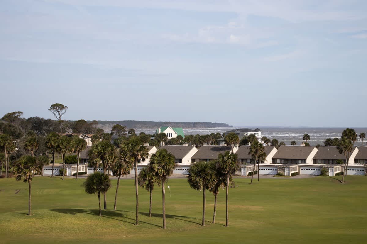Rooftop balcony views