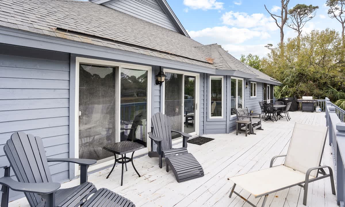 Back Deck Off Living Room