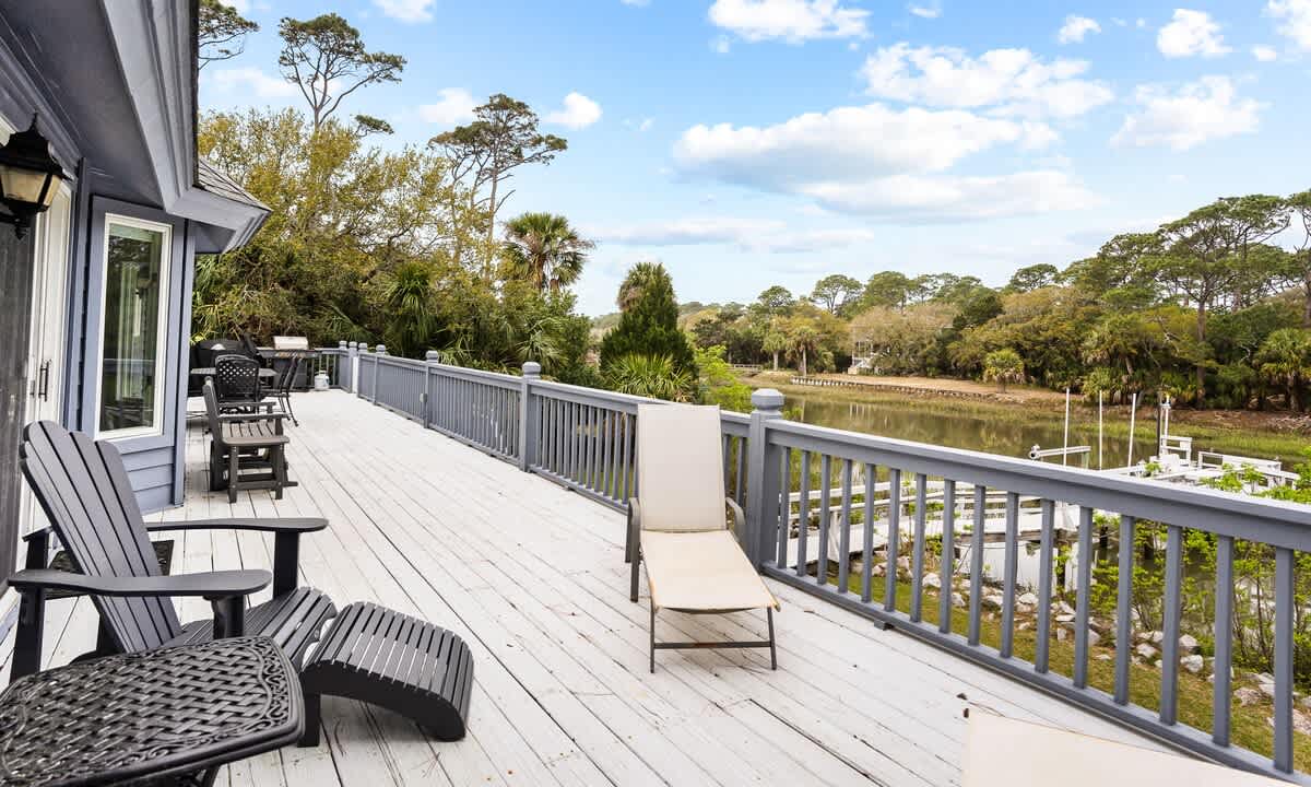 Deck and Waterfront Dock