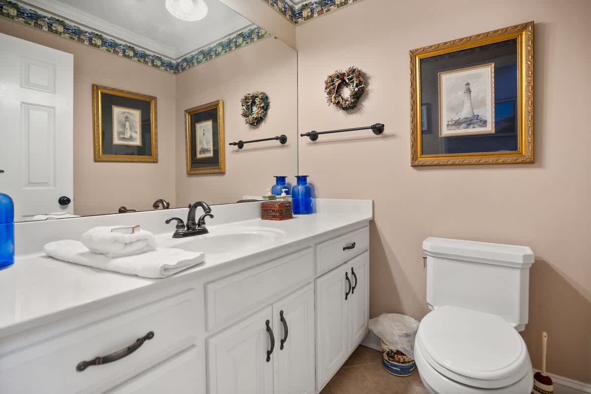 Half Bathroom on Main Level 