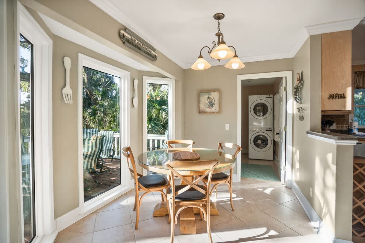 Small Dining Table with 4 Chairs