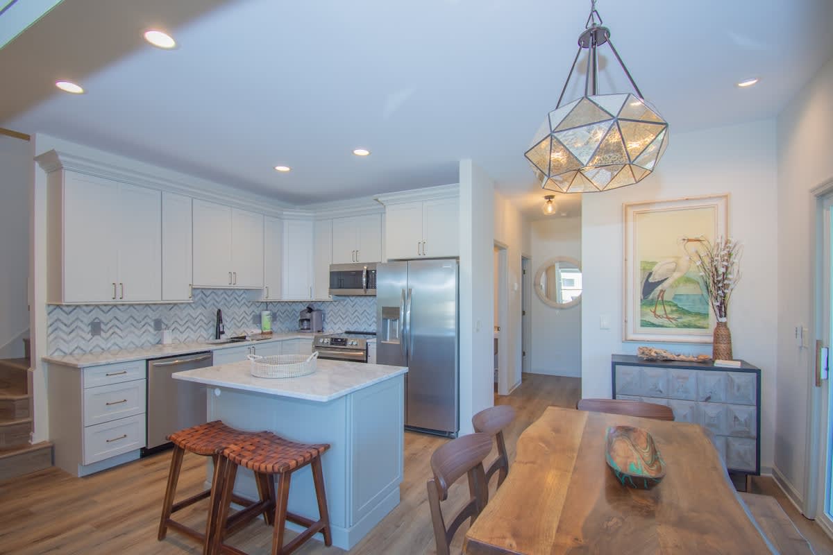 Spacious first floor kitchen