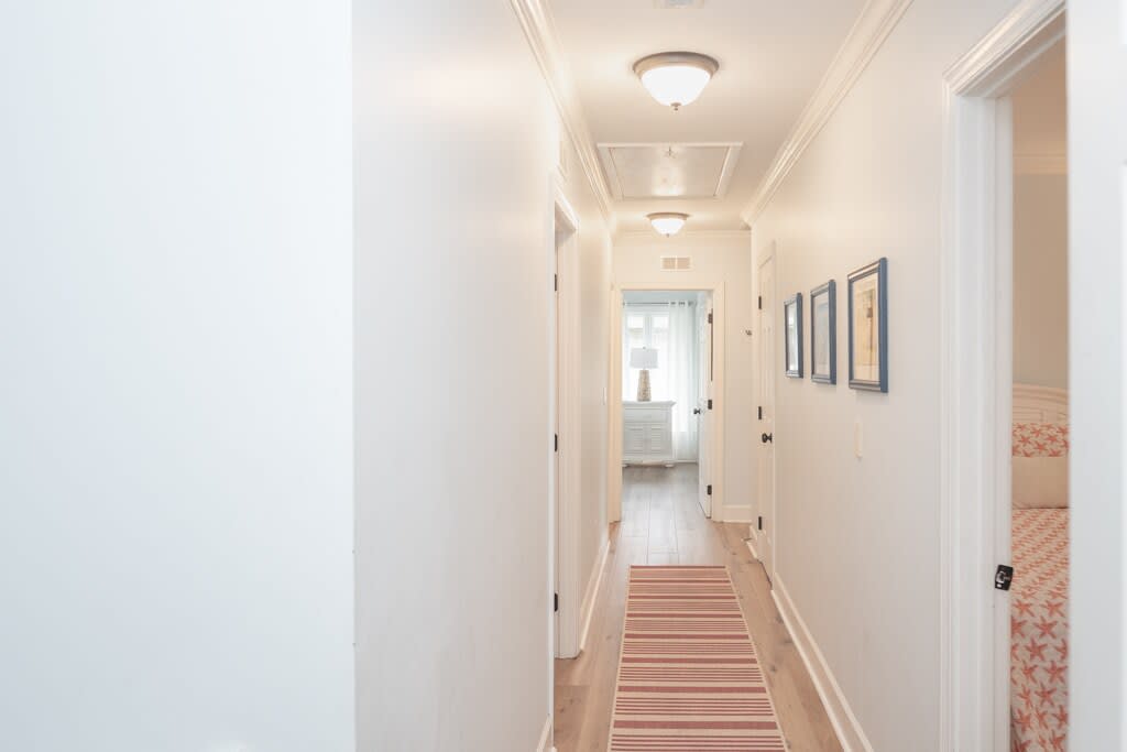 Hallway to 1st Level Bedrooms