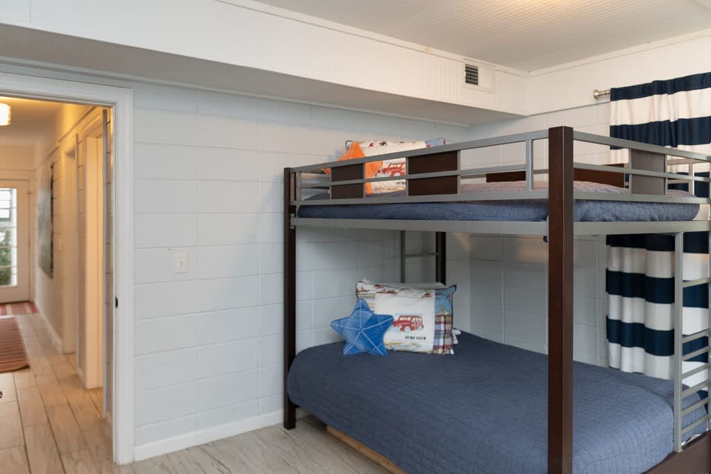 Guest Bedroom 5 with Double over Double Bunk Bed