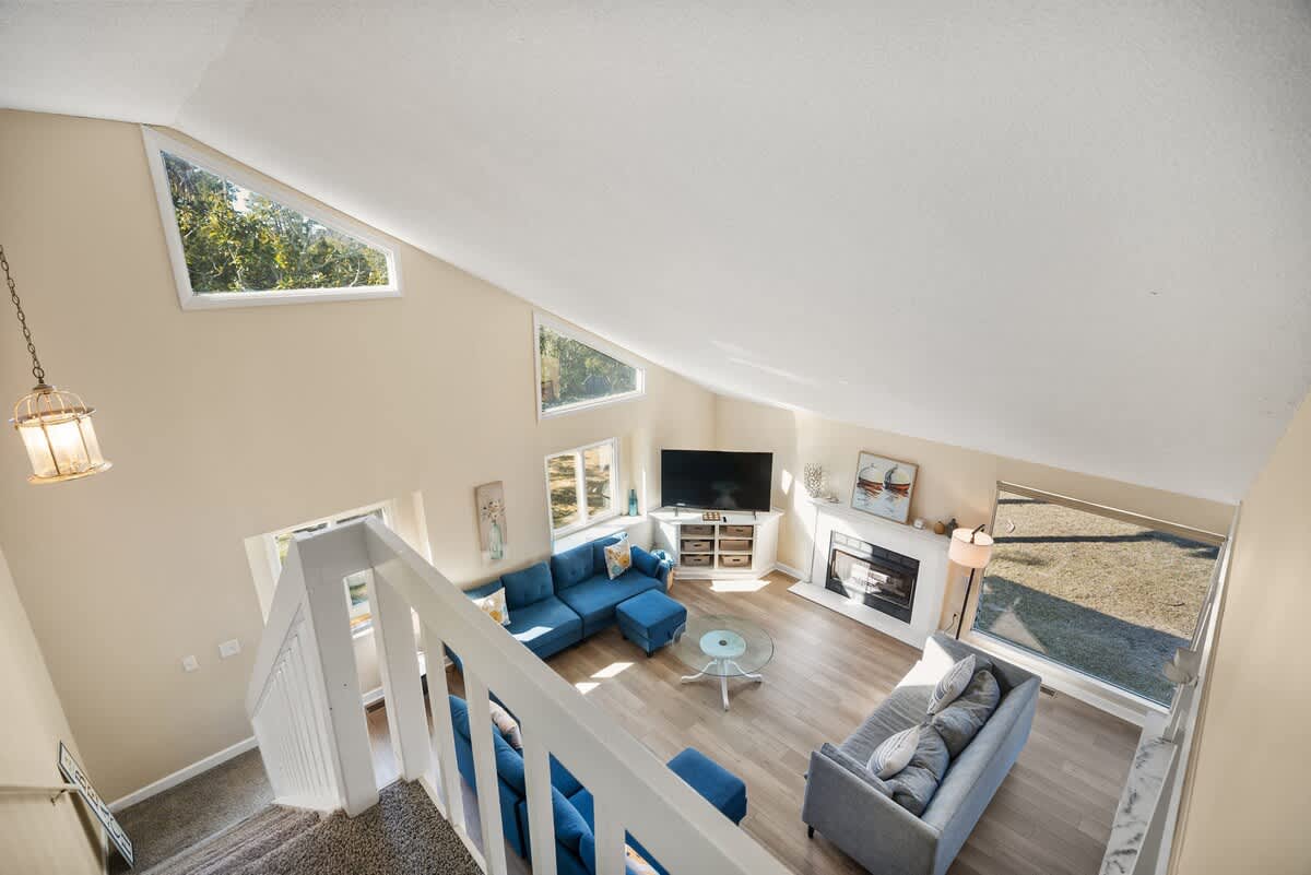 View from second floor