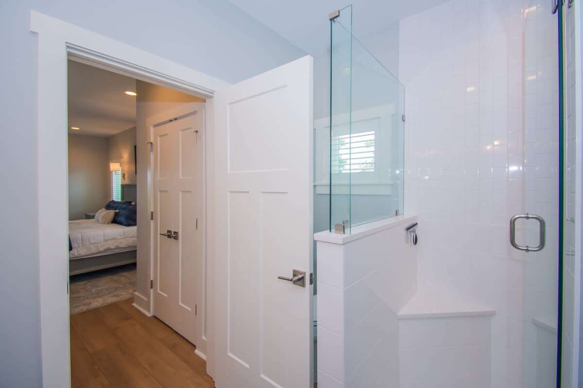 Upstairs Primary En-Suite With Walk-In Shower