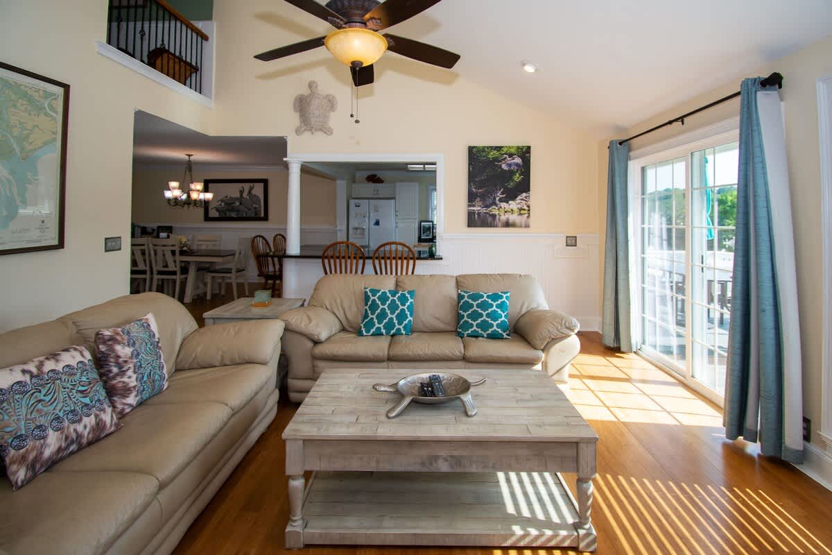 Open concept living room