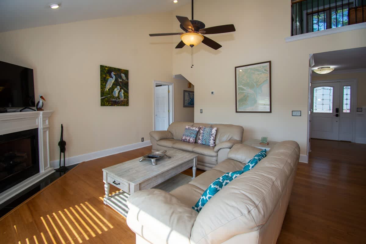 Open concept living room