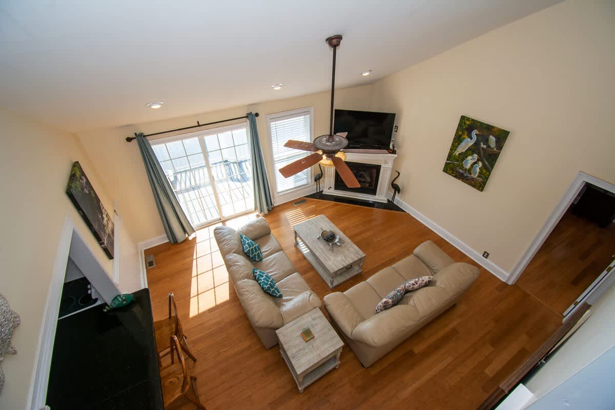 Open concept living room