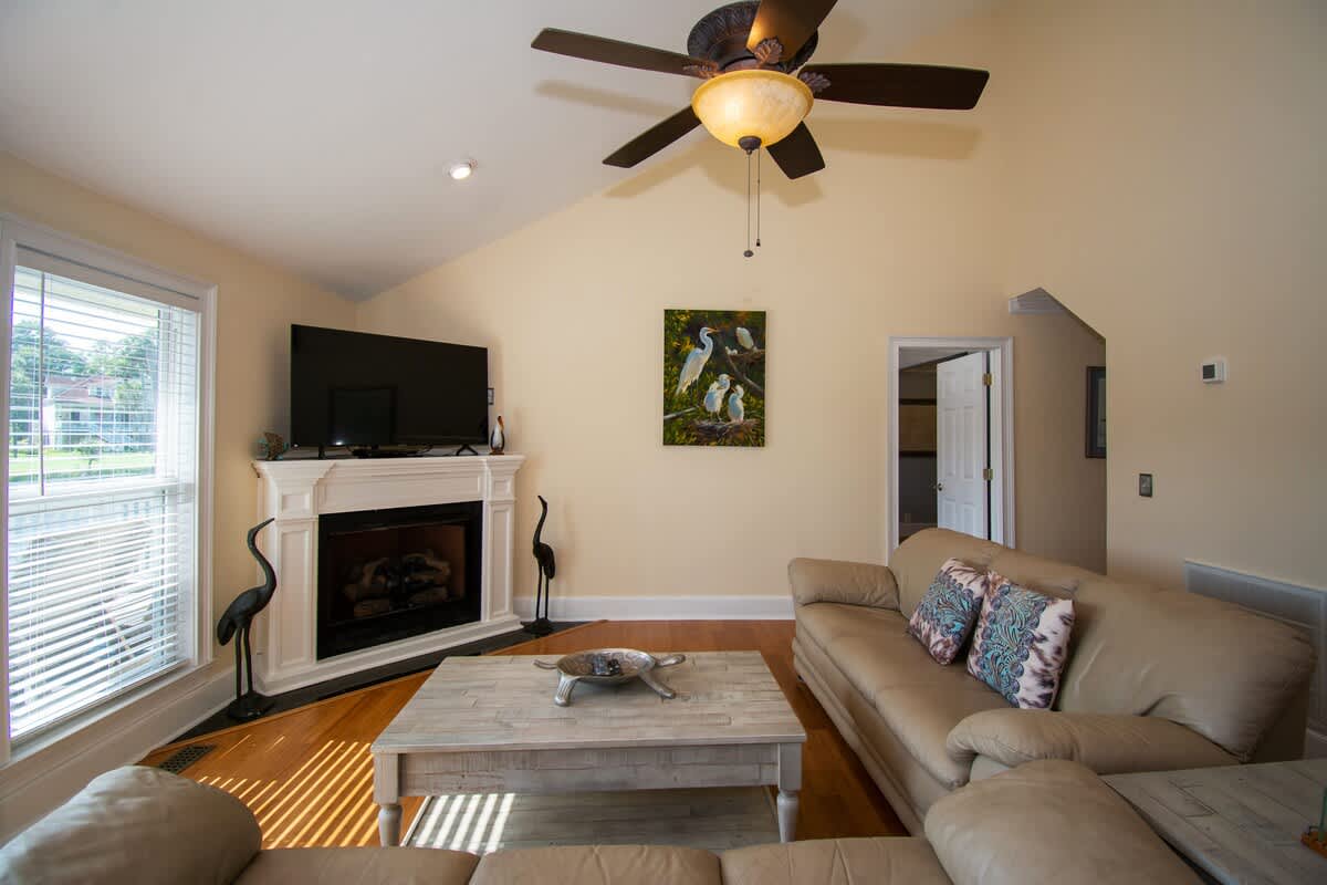 Open concept living room