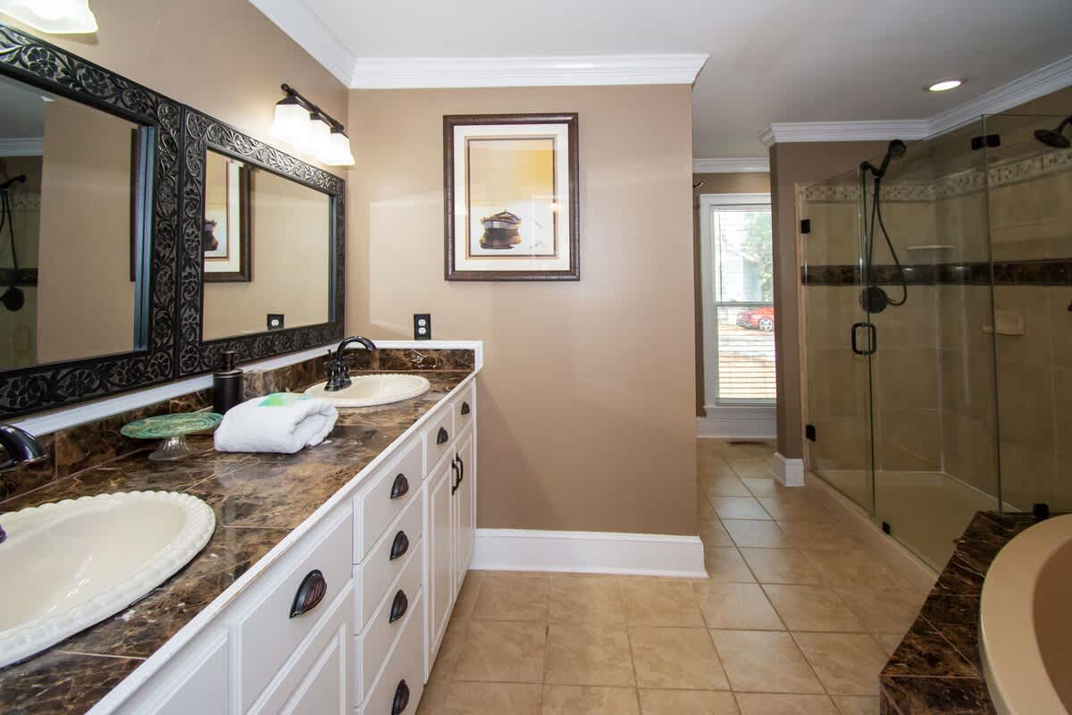 Massive master bedroom with en suite