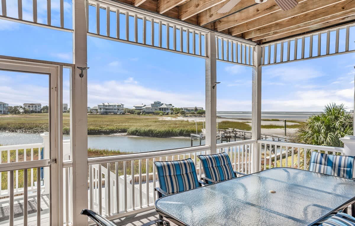 Deck off of the Living Room 