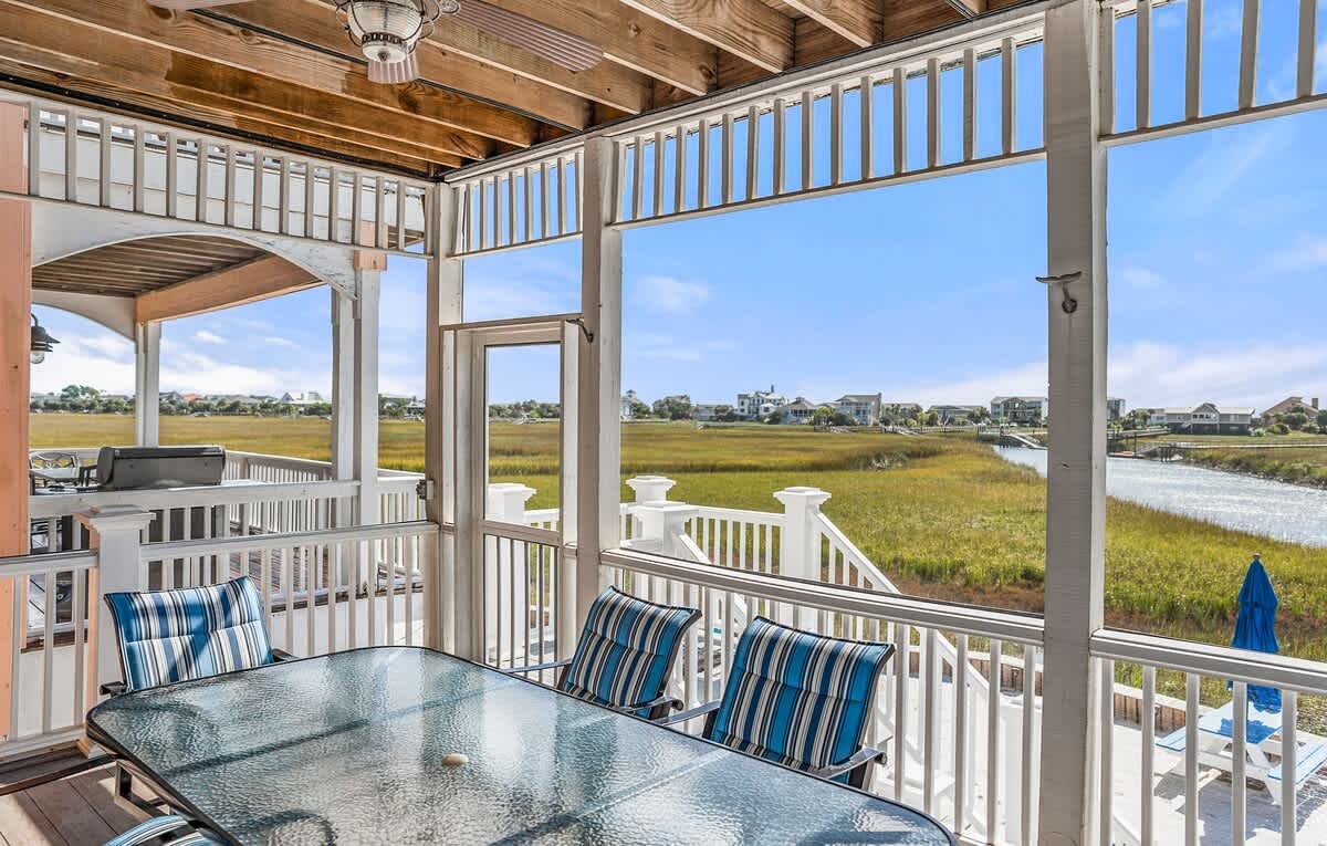 Deck off of the Living Room 