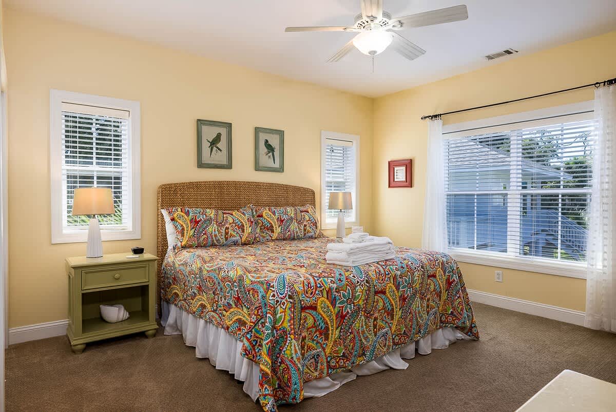Primary Bedroom with a King Bed and An En-Suite 