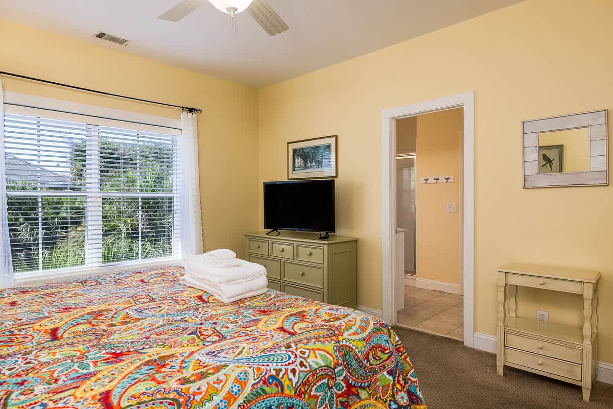 Primary Bedroom with a King Bed and An En-Suite 